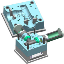 PVC Injection Collapsible Core Plastic Pipe Fitting Mould